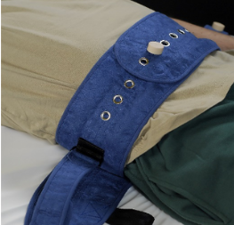 Ceinture abdominale sécurisée pour le lit - Fermeture mécanique